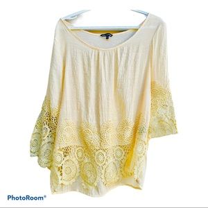 Unique Spectrum Boho Style Top